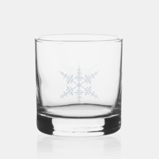 Snowflake Whisky Glas