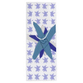 Snowflake Wijn Cadeautas (Achterkant)