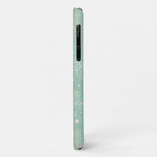 Snowflake Winter Kerstmis Case-Mate iPhone Case (Achterkant/links)