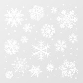 Snowflake winterraamkoeling raamsticker (Vel)