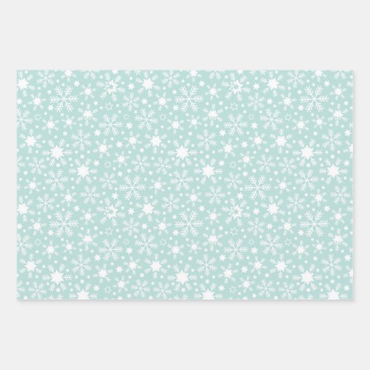 Snowflake wrappen van papier voor platte vellen pa (Voorkant 3)