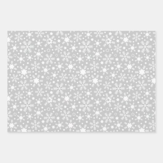 Snowflake wrappen van papier voor platte vellen pa (Voorkant 2)