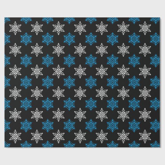 Snowflake wrapppapier cadeaupapier (Vlak)
