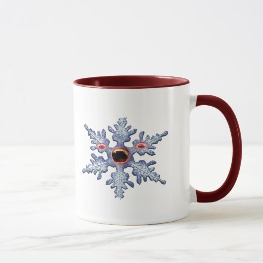 Snowflake Zombie! - Mok met twee zijkanten van de  (Rechts)