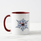 Snowflake Zombie! - Mok met twee zijkanten van de  (Links)