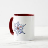 Snowflake Zombie! - Mok met twee zijkanten van de  (Voorkant links)