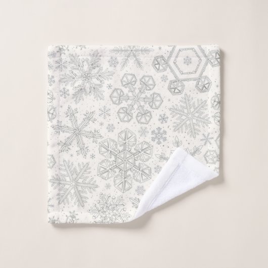 Snowflakes (Gant de toilette)