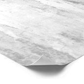 "Snowflakes" Abstracte zwarte en witte kunst Poster (Hoek)