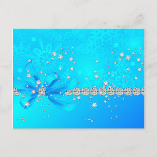Snowflakes, bevroren briefkaart