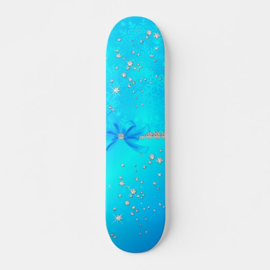 Snowflakes, bevroren skateboard (Voorkant)