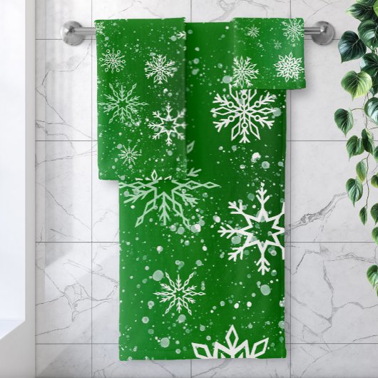 Snowflakes blanc Emerald