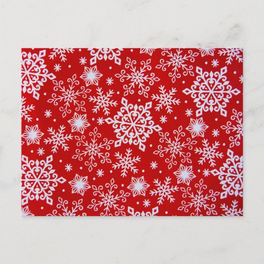 Snowflakes Briefkaart (Voorkant)
