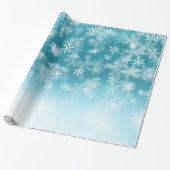 Snowflakes ❄️ ❄️ cadeaupapier (Uitgerold)