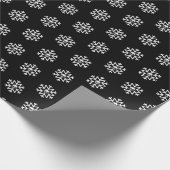 Snowflakes Cadeaupapier (Hoek)