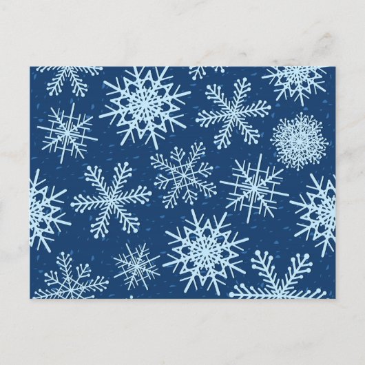Snowflakes, carte postale (Devant)