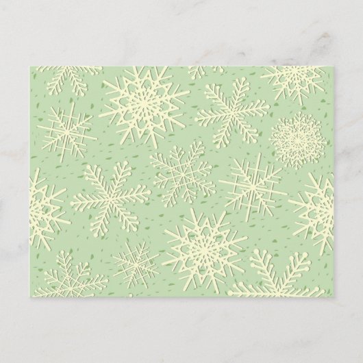 Snowflakes, carte postale (Devant)