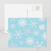 Snowflakes, carte postale (Devant / Derrière)