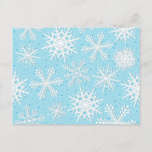 Snowflakes, carte postale