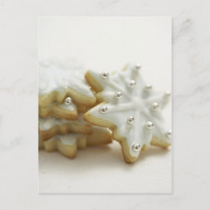 Snowflakes Cookies Briefkaart
