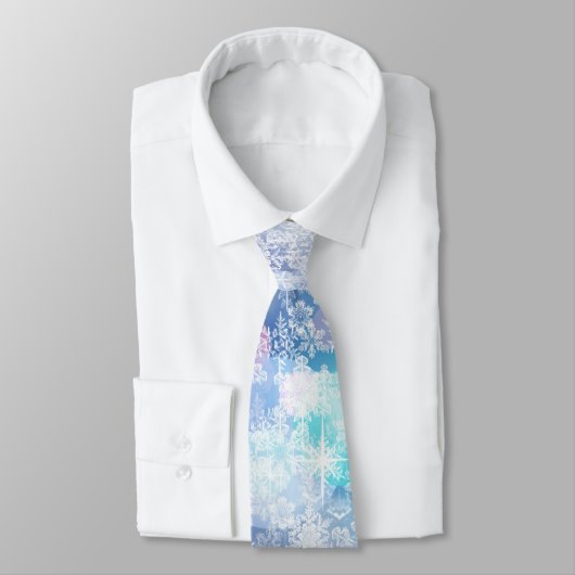 Snowflakes Cravate masculine (Attaché)