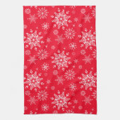 Snowflakes de Noël Serviette de cuisine (Vertical)