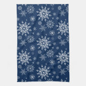 Snowflakes de Noël Serviette de cuisine (Vertical)
