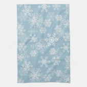 Snowflakes de vacances Serviette de cuisine (Vertical)