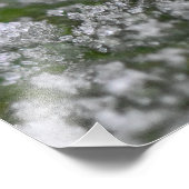 Snowflakes  foto afdruk (Hoek)