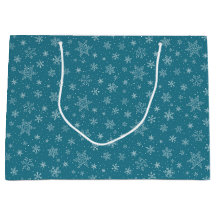 Snowflakes geschenktas