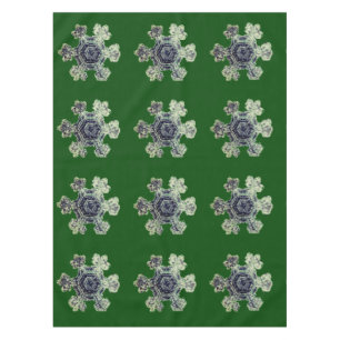 Snowflakes Green Nappe