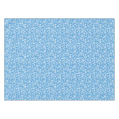Snowflakes hiver Nappe de coton, 52"x70" (Devant (Horizontal))