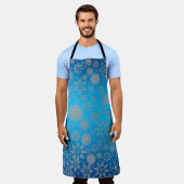 Snowflakes Holiday Schort (Gedragen)