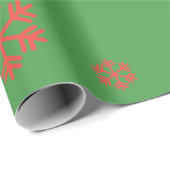 Snowflakes Holliday Wrapping Paper Cadeaupapier (Rol Hoek)