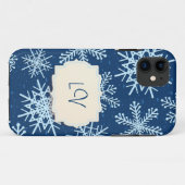 Snowflakes, iPhone 5 coque (Dos (Horizontal))