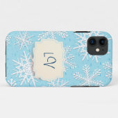 Snowflakes, iPhone 5 coque (Dos (Horizontal))