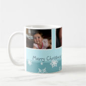 Snowflakes Joyeux Noël Grand-mère Mug (Gauche)