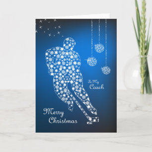 Snowflakes-kaart voor kerst feestdagen kaart