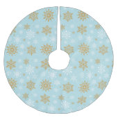 Snowflakes Kerstboom Rok (Voorkant)