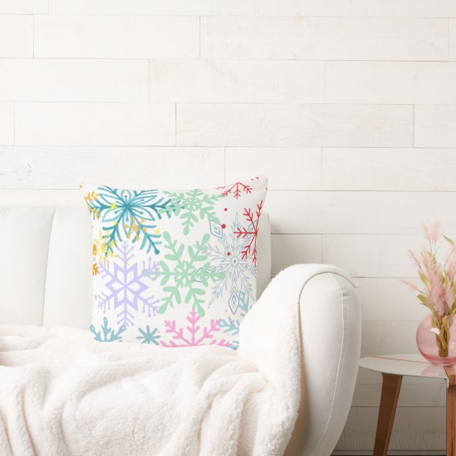 Snowflakes Kussen (Bank)