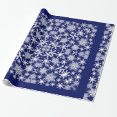 Snowflakes Lace Cadeaupapier (Uitgerold)