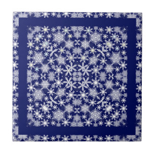 Snowflakes Lace Tegeltje