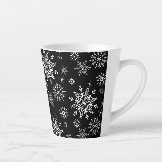 Snowflakes Latte Mok (Rechts)