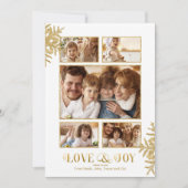 Snowflakes le plus beau Modèle photo Wht/Gld ID846 (Devant)