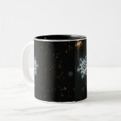 Snowflakes & Lights mug (Devant gauche)