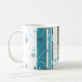 Snowflakes Merry Kerstmis Mok grootouders (Links)