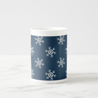 Snowflakes motif Mug de spécialité festive