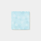 Snowflakes na de feestdag post-it® notes (Voorkant)
