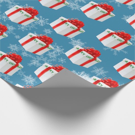 Snowflakes, papier voor het zoete kerstcadeautje (Hoek)