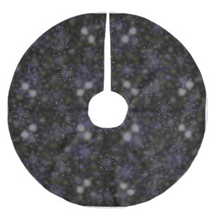 Snowflakes patroon kerstboom rok