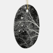 Snowflakes Photo Xmas Tree Keepsaké Décorations (Droite)